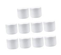 OFFIGAM 10pièces Boîtes de Crème Étanches Vides Pots pour Échantillons Cosmétiques Contenants pour Crèmes Boîtes Emballage Réutilisables pour Voyages