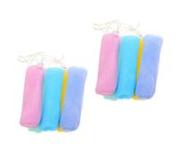 OFFIGAM 10pièces Filets Moussants Pour à Bulles Exfoliant Couleurs Aléatoires Économie De Et Création De Mousse Douce