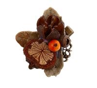 OFFIGAM 1pièce Barrette Vintage Artisanale Simulacre De Fruits Et Éléments Naturels Pince à Cheveux Élégante Pour Fêtes Et Occasions Spéciales