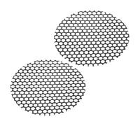 OFFIGAM 2 Pièces Protection Arrière pour Sèche-cheveux Noir en Nylon, Remplacement sans Couture, Aspect Élégant, Utilisation Polyvalente pour Soins Capillaires à Domicile et Salons