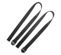 OFFIGAM 2 Pièces Sangles de Pédale Réglables en Nylon avec Boucle Plastique pour Machine à Ramer, Confort Amélioré et Résistance la Rupture, pour Routines de Fitness à Domicile