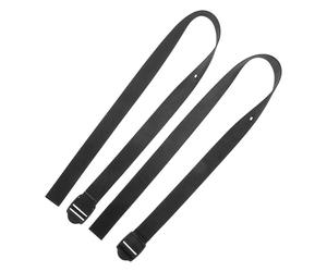 OFFIGAM 2 Pièces Sangles de Pédale Réglables en Nylon avec Boucle Plastique pour Machine à Ramer, Confort Amélioré et Résistance la Rupture, pour Routines de Fitness à Domicile