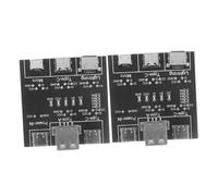 OFFIGAM 2 pièces Testeur USB Câble Carte de Détection Rapide Outil Multifonction pour Test Court-circuit et Fonction Switch Portable et Léger pour Type-c Apple Système mobile