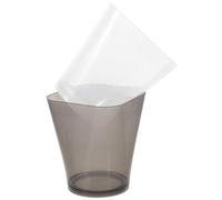OFFIGAM 2 Tasses à Mesurer Base Plate et Carrée 135ml en Plastique Pp Translucide Légères Lisse, Cuisine à Domicile
