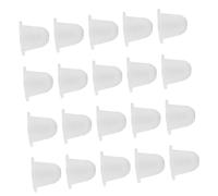 OFFIGAM 200pièces Capsules Encre Silicone Pour Tatouages Godets Encre Multifonctions Conteneurs à Pigments Sans Odeur