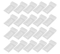 OFFIGAM 20pcs Porte-étiquettes à Clip en Pvc Réutilisables, Multi-fonctionnalité, Faciles à Utiliser, pour Magasins et Supermarchés