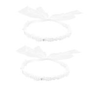OFFIGAM 2pièces Bandeaux Pour Garçon Fille Élastiques Set De Foulards Uniques Coiffures Adaptées Nourrissons Et Petites Filles