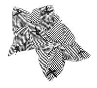 OFFIGAM 2pièces Élastiques à Cheveux Tissu à Motif Avec Nœud Accessoires Chics Pour Femmes Et Filles Pour Types De Coiffures Et Occasions Spéciales