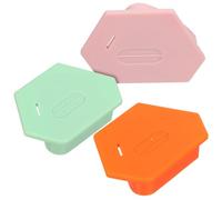 OFFIGAM 3 Pièces Guide Aimanté de Couture Multifonctionnel Lot de Accessoires de Machine à Coudre avec Échelle Orange Rose Vert Installation Facile et Compatible avec Plusieurs Modèles