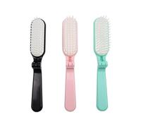 OFFIGAM 3 pièces Peignes Pliables Portables Abs pour Coiffure Professionnelle Anti-statique Compacte pour Femmes et Hommes Lissage et Soin des Cheveux
