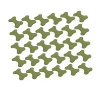 OFFIGAM 30feuilles Patchs Armoise Autocollants Portables Patchs Moxa Vierges Petits Autocollants Armoise