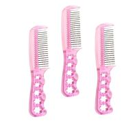 OFFIGAM 3pièces Set De Brosses à Perruques Pour Cheveux De Poupées Brosses Métalliques Pour Coiffage Peignes à Perruques Pour Filles Et Femmes