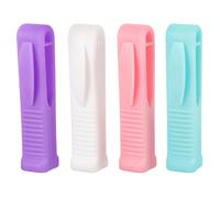 OFFIGAM 4 Ouvre-ampoules Miniatures Réutilisables en Plastique Rainure, Lot de 4 Couleurs, Outil Infirmier Léger et Compact pour Ouverture Précise D’ampoules en Milieu Hospitalier