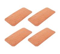 OFFIGAM 4 Pièces de Plaques en Cèdre Espagnol pour Boîte à Cigares Marron, Maintien D'humidité et Absorption D'humidité pour Rangement à Domicile