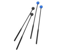 OFFIGAM 4 pièces Maillets de Percussion pour Garçon Fille Baguettes Caoutchouc pour Tambour Langue Marimba et Xylophone Pratiques et Résistantes pour Débutants