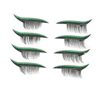 OFFIGAM 4paires Stickers Adhésifs Pour Eyeliner Et Faux Étanche Paillettes Maquillage Des Yeux Accessoire Pour Soirées Et Événements