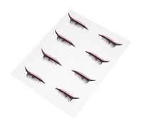 OFFIGAM 4paires Stickers Adhesifs Pour Eyeliner Et Temporaires Décalcomanies Pour Maquillage Des Yeux Femmes Faciles à Appliquer Design Auto-adhésif Pour Maquillage Parfait