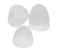 OFFIGAM 4pièces Bouchons De Rechange Pour Biberons à Large Col Couvercles Résistants Et Sécurisés Compatibles Pour Alimentation Et Autres Contenants