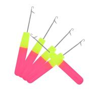 OFFIGAM 5pièces Aiguilles à Latch Pour Extensions De Cheveux Pour Et Fabrication De Tapis Outil Pratique Et Élégant Pour Coiffeurs Professionnels