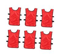 OFFIGAM 6 pièces Chasubles Football Garçon Fille Respirantes Dossards Entraînement Polyester et pour Garçons et Filles
