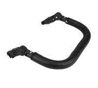 OFFIGAM Accoudoir De Poussette En Tuyau De Fer Renforcé Système D'ouverture Par Bouton, Convient Aux Poussettes Canne, Compatible Tubes Carrés Et Ovales, Utilisation Extérieure