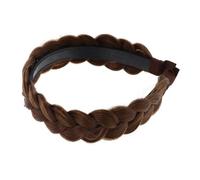 OFFIGAM Bandeau de Perruque Tressé Accessoire Cheveux Dérapant avec Dents pour Événements et Mariages Design Unique et Élégant Disponibles