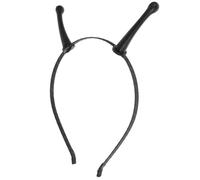 OFFIGAM Bandeau Unique et Original Extraterrestre Léger et Confortable Noir en Plastique, Accessoire Cheveux pour Costume Carnaval et Fête Halloween