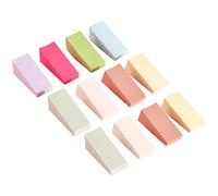 OFFIGAM Bloc Éponge Triangulaire pour Manucure 24pcs, Éponges à Ongles Dégradées en Mousse, Faciles à Utiliser et Portables pour Salon Professionnel ou Usage DIY Chez Couleur Aléatoire