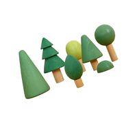 OFFIGAM Blocs de Construction Bois pour Éducatif Arbre de Forêt à Empiler Ans