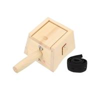 OFFIGAM Boîte de Moxibustion en Bois Jaune pour Massage du Dos Cou, sans Bavure, Outil de Massage pour Soulager, Complément la Médecine Traditionnelle