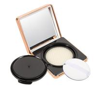 OFFIGAM Boîte Vide Pour Fond De Teint Avec Éponge Puff Étui à Crème Compact à Ouverture Magnétique Accessoire De Maquillage Pour Femmes Et Mamans Et Doré