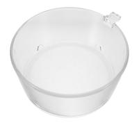 OFFIGAM Bol en Verre Borosilicate 2,5l pour Friteuse à Air Chaud, Cuve Transparente Résistante la Chaleur, Compatible Lave-vaisselle, Accessoire de Cuisson Sain et Facile à Nettoyer