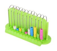 OFFIGAM Boulier Éducatif Rangées Abacus Chinois pour Garçon Fille de Calcul pour Les Compétences Mathématiques Concentration