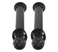 OFFIGAM Boulons de Machine Elliptique en Acier Laminé Noir, Vis de Fixation Sécurisée Multifonctionnelle pour Vélo Elliptique, pour Fête Réparation, Pack de 2 Pièces