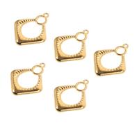 OFFIGAM Breloques Créatives Style Bohème 5pcs en Acier Inoxydable Fabrication de Bijoux DIY, Pendentifs Étanches Fournitures pour Colliers et Boucles D'oreilles