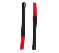OFFIGAM Brosses à Tambour Rétractables en Nylon pour Batterie Jazz Manche Léger et Rangement Facile, pour Percussion et Groupe de Musique