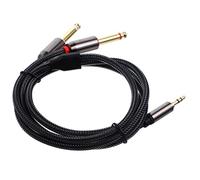 OFFIGAM Câble Audio Répartiteur Trs vers Adaptateur Stéréo Y pour Appareils Audio et Multimédia sans Facile à Utiliser