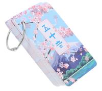 OFFIGAM Cartes D’Apprentissage Japonaises Hiragana et Katakana Alphabet Japonerie Gojūon 46 Cartes Légères et Résistantes Format Portable pour Garçon et Filles Débutants Jeu Éducatif