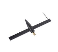 OFFIGAM Coupe-Compas Cutter Circulaire pour Argile Poterie Outil Mesure Cercle Manuel pour Sculpture Artisanale