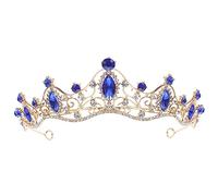 OFFIGAM couronne baroque de mariée bandeau de mariage diadèmes de mariage pour la mariée couronne de diadème pour les femmes Tiara pour filles Tiare strass