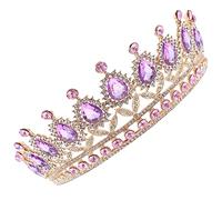 OFFIGAM Couronne de Mariage Baroque Diadème Élégant pour Fête Accessoire de Durable