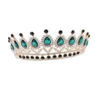 OFFIGAM Couronne de Mariage Baroque Diadème Élégant pour Fête Photos Accessoire Chic