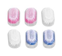 OFFIGAM Éliminateur de Callosités Double Face Pieds 6pcs, pour Enlever la Peau Morte, Accessoires Pédicure en Plastique Naturel Couleur Aléatoire