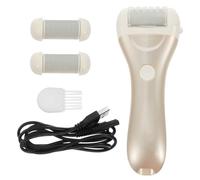 OFFIGAM Éliminateur Électrique de Callosités pour Pieds Charge Usb, Appareil Pédicure en Abs Confortable et Pratique pour Enlever la Corne des Talons et Orteils Couleur Aléatoire