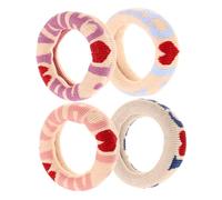 OFFIGAM Ensemble Daccessoires Pour Cheveux Élégants Pour Femmes Serviette À Larges Bords Élastiques À Cheveux Couleur Aléatoire