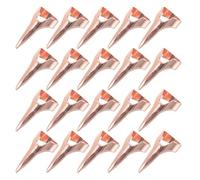 OFFIGAM Ensemble de 20 Pièces D'outils de Coiffure en Métal pour Séparation Précise des Cheveux et Accessoires Nail Art, pour Fêtes et Tressage Élégant