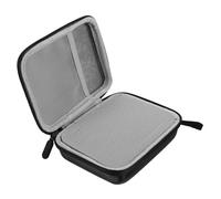 OFFIGAM Étui Porte-médiators en Similicuir Noir, Rangement Spacieux pour Médiators De Guitare Et Basse, Paquet Organisateur D'accessoires pour Instruments De Musique, Portable Et Pratique