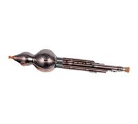 OFFIGAM Flûte en Calebasse Pp pour Débutants Nœud Décoratif Chinois, Instrument de Musique Traditionnel Élégant pour Pratiquer la Flûte à Trois Tons Plusieurs styles