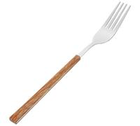 OFFIGAM Fourchette à Steak Couverts de Table Sûrs en Acier Inoxydable en Bois Ergonomique Usage Quotidien