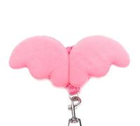 OFFIGAM Harnais pour Chat et Chien avec Motif Ailé, Polyester Respirant, Facile à Utiliser, pour L’été Chaud, Laisse de Traction Incluse